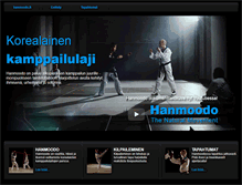 Tablet Screenshot of hanmoodo.fi